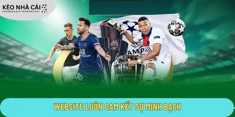 Website luôn cam kết sự minh bạch